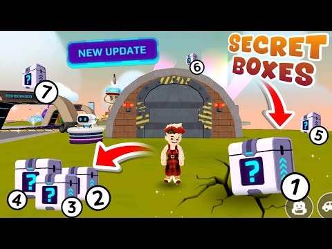 🎁 PK XD New Update *All secret box* location || New survival week 🧟 Update all secret box locations