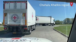 1.1K views · 101 reactions | Ongoing military hostilities continue to disrupt health services across #Ukraine. To strengthen the capacity of the hospital in Chuhuiv, #Kharkiv region, our team donated medical supplies to treat patients & people wounded people from heavily affected areas. | International Committee of the Red Cross | Facebook