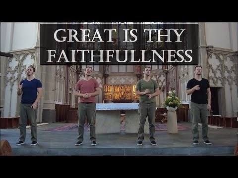 Great is Thy Faithfulness - A Cappella - Chris Rupp (Official Video)