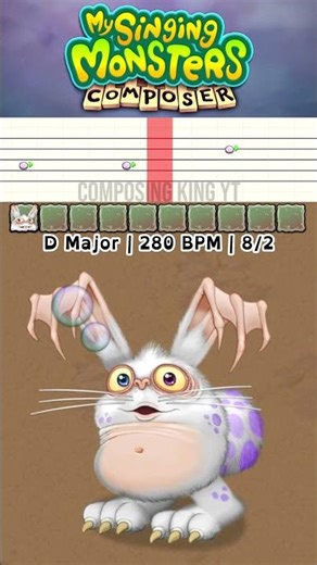 Gold Island Blabbit Composer Tutorial #msm #fanmade #mysingingmonsters