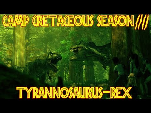 TYRANNOSAURUS REX Camp Cretaceous season 4 video