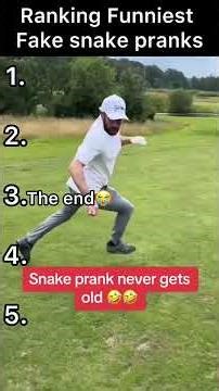 Ranking funniest fake snake pranks #ranking #funny #prank #snakes