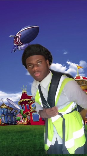 British Cartoon Lazytown Featuring Sportacus