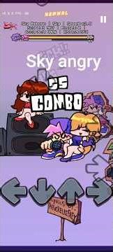 Sky angry song FNF #fnf #fnfmod #fnfgame #fnfanimation