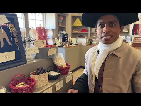 SHOPPING AT COLONIAL WILLIAMSBURG - with Rajiv Surendra
