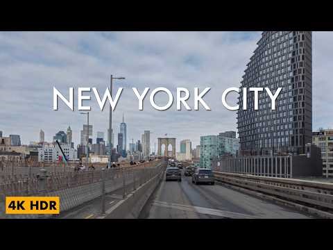 NYC 4K Drive | Full Loop Around Manhattan