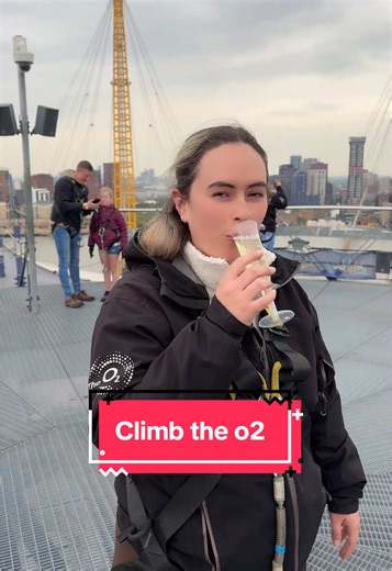 Climb the 02 with us #o2arena #upattheo2
