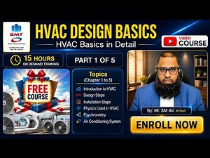 🔥15+ Hours, HVAC BASICS FREE VIDEO COURSE 🔥