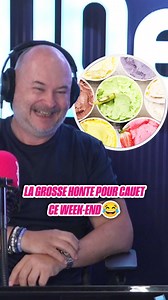 Cauet nous raconte ce moment de honte qu'il a vécu ce week-end...🤣🍨 | Cauet