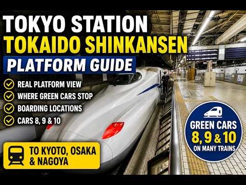 Tokyo Station Tokaido Shinkansen Platform