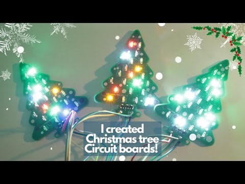 I Make Circuit Board For Christmass