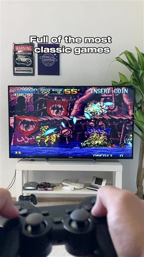 The most powerful game stick is here! Link in bio! ☝️👾🎮 #oldgames #classicgames #retrogames #fyp #gamestick #playstation #arcadegame