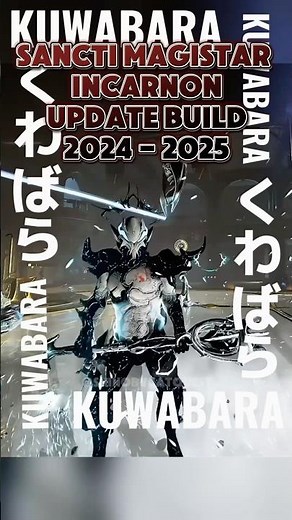 WARFRAME: Sancti Magistar Incarnon Meta Build 2024-2025 🔥 #warframe #wukong #incarnon #builds