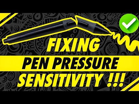 How to Fix Pen Pressure Sensitivity Issues on Graphic Drawing Tablets | Beginner friendly tutorial