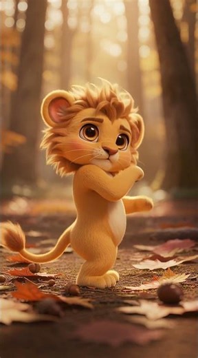 This lion refuses to stop dancing 🦁