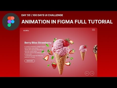 Animation in Figma – Full Beginner to Pro Tutorial | Day 55/100 UI Challenge