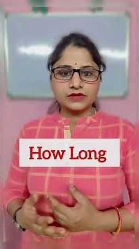 Use of How Long in English | 3 Easy Ways to Use it✨✨