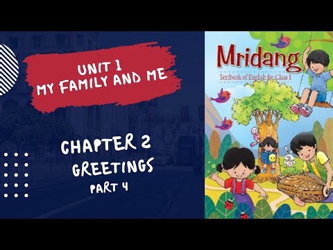 Class 1 English | Unit 1 Chapter 2 | Part 4 | Greetings | Smart Steps by Surbhi and Vishnu