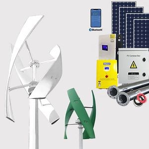 [Hot Item] 5kw 10kw Vertical Wind Turbine Generator with MPPT Controller