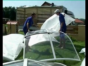 Installation of SPA DOME ORLANDO, Hot Tub Enclosure