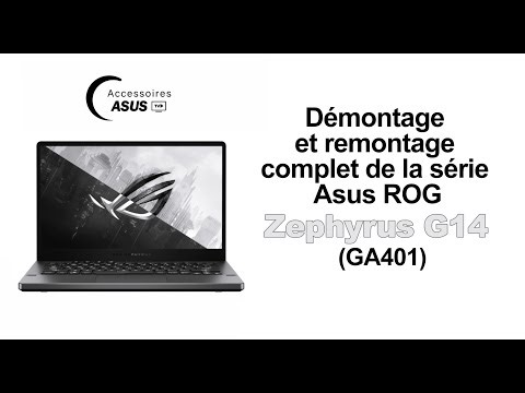 Asus ROG Zephyrus G14 Disassembly and Reassembly – Complete Tutorial