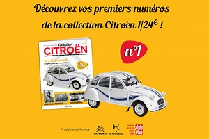 Auto Plus lance une collection de Citroën au 1/24e