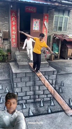 Amazing 3d art Part-6 | घर के सामने गड्ढा #shorts