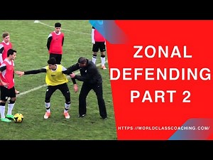 Soccer TRAINING - Zonal Defending Drills and Sessions Part 2