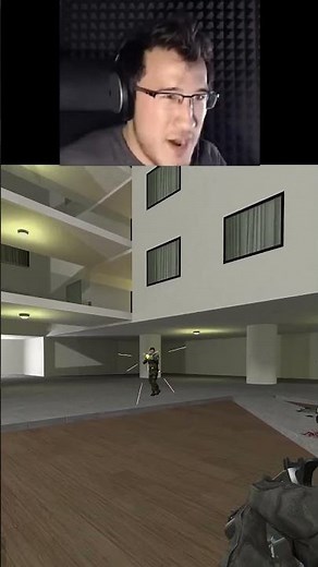 Markiplier plays Garry's mod // MarkiCam HUD Mod #shortvideo #shorts #short