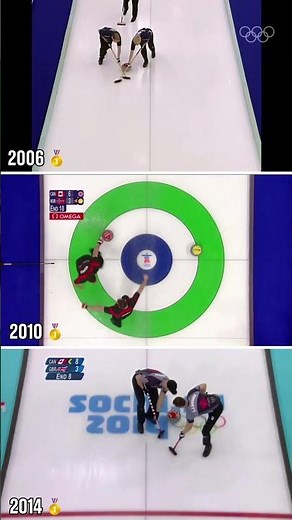 Sweeping an iconic Olympic three-peat! 🧹🥌 🇨🇦