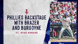 In the latest episode of Phillies Backstage, Ryan Howard looks back at the biggest moments of his career, including how Charlie Manuel helped him develop his iconic batting stance. Listen now: Phillies.com/podcasts. | Philadelphia Phillies