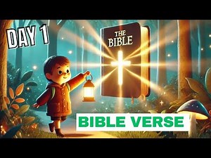 Let God's Word Light Your Path! | Kids Bible Verse Adventure: Day 1 Psalm 119:105