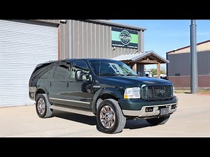 RARE 2003 Ford Excursion Limited 7.3L Powerstroke Diesel 4WD**Aspen Green**No Rust**CLEAN