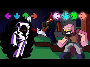 Friday Night Funkin' - Notch VS Entity 303 - Minecraft (FNF Mod)