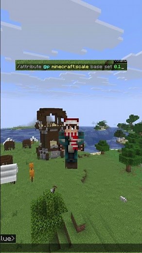 Change your size in Minecraft with this command!