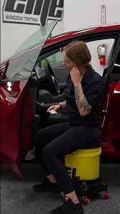 Step 1 to window tinting🚗