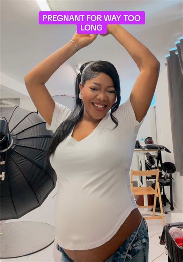 Being pregnant for way too long #pregnant #pregnancyjourney #pregnancytiktok #pregnancy #newmom