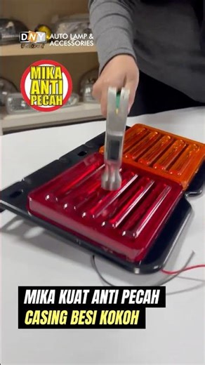 STOP LAMP DNY-102 SUPER TERANG! 🔥 Upgrade Wajib Biar Lebih Aman & Profesional!