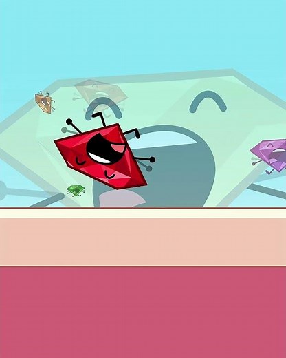 BFDIA: ruby loses her bliss #shorts #objectshowcommunity #bfdi