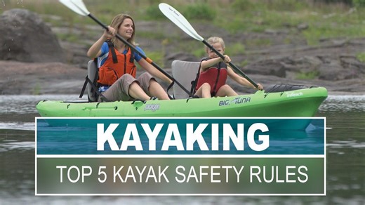 Top 5 kayak safety rules for beginners