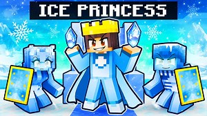 Playing as an ICE PRINCESS in Minecraft!