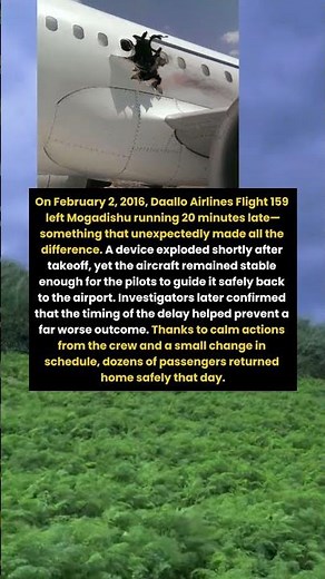 20-Minute Delay Saved 80 Lives on Flight 159