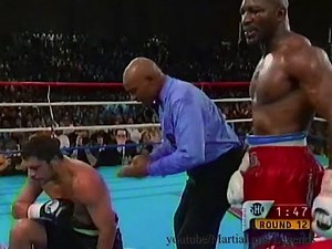 Evander Holyfield - John Ruiz I. 42/57 fight.(HD)