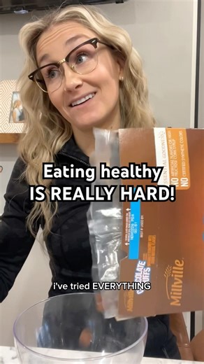 Eating healthy IS hard... if you're only focused on eating. Check the description for the fix🥰