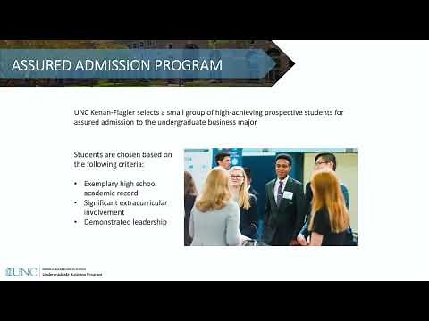 UNC Kenan-Flagler Undergraduate Business Program Admissions Process