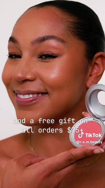 25% off sitewide starts now ❕ shop all your #rembeauty favorites 25% off, plus get a free eclipse blush lip stick in “chorus girl” on all orders over $75 what are you adding to cart? ↓