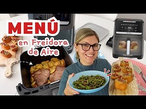 COMPLETE MENU in Moulinex EASY FRY SILENCE AIR FRYER