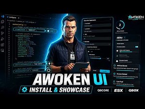The BEST Ox_Lib Redesign for FiveM | Awoken UI Pack Install & Showcase
