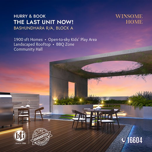 10K views · 105 reactions | Winsome Home- 1890+ sft 3-bedroom Flat in Block A, Bashundhara! Visit https://btibd.com/property/winsome-home/ to learn more. | building technology & ideas ltd -bti | Facebook