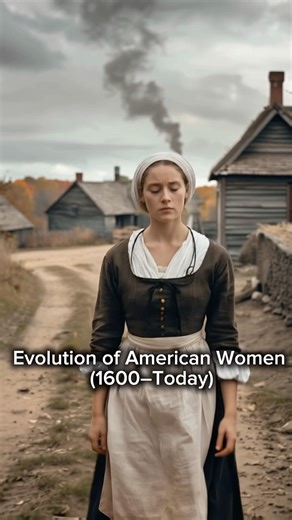 Evolution of American Women (1600–Today) #history